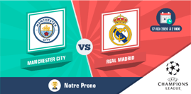 Pronostic manchester city real madrid