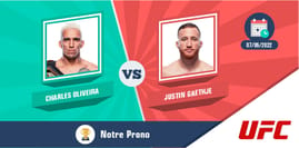 Pronostic oliveira gaethje