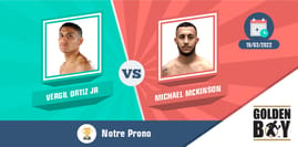 Pronostic ortiz jr vs mckinson