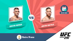 Pronostic poirier gaethje