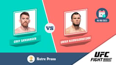 Pronostic sandhagen nurmagomedov