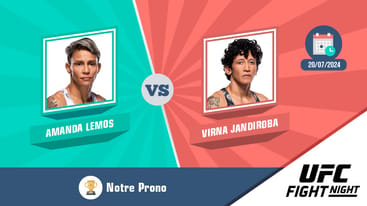 Pronostic amanda lemos virna jandiroba