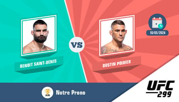 Pronostic benoit saint denis dustin poirier