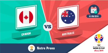 Pronostic canada australie basket