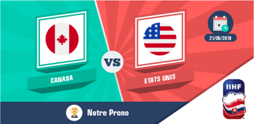 Pronostic canada etats unis championnat du monde de hockey sur glace