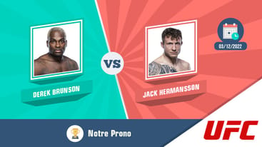 Pronostic derek brunson jack hermansson