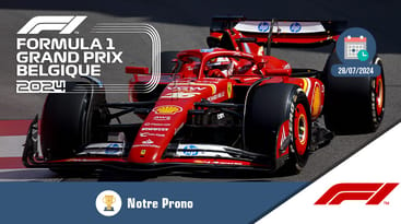 Pronostic grand prix belgique f