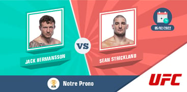 Pronostic jack hermansson sean strickland