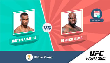 Pronostic jailton almeida derrick lewis