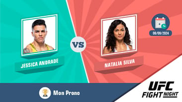 Pronostic jessica andrade natalia silva