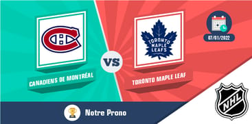 Pronostic maple leafs canadiens