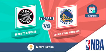 Pronostic toronto raptors golden state warriors