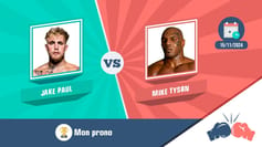 Pronostic jake paul mike tyson