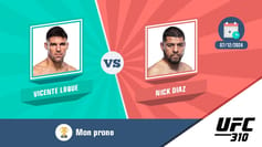 Pronostic vicente luque nick diaz